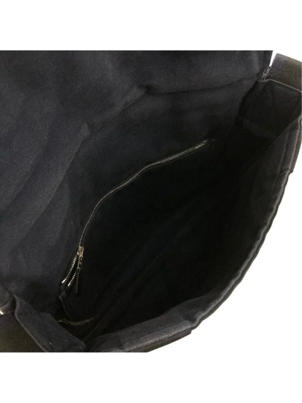 Hermes Fourre Tout Besace PM Shoulder Bag Navy Black